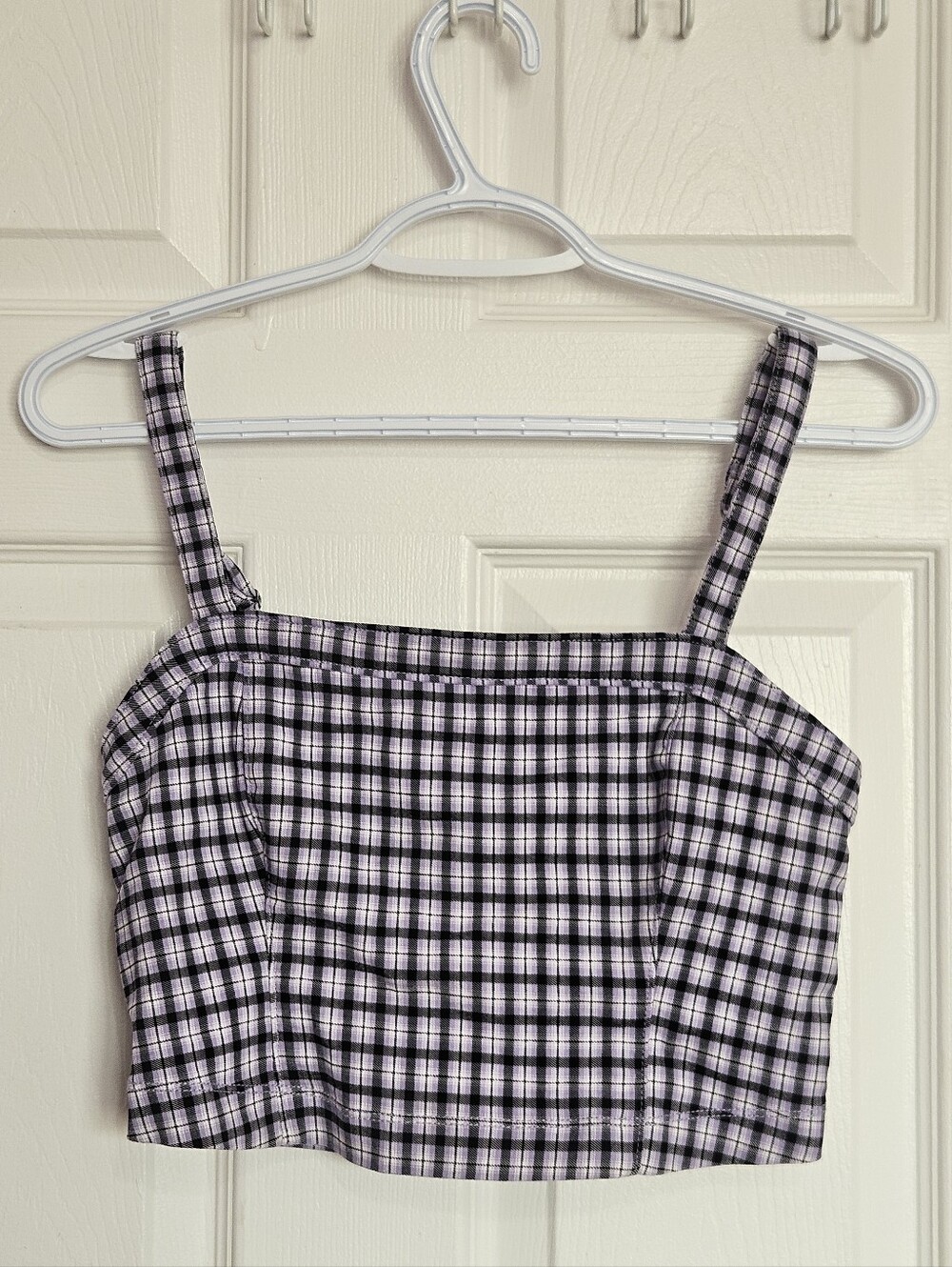 Hollister Plaid Crop Top